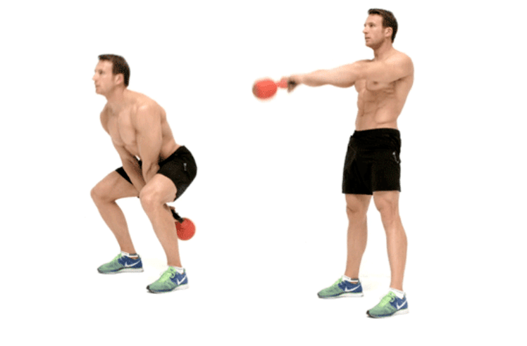 Kettlebell Mahi para queimar graxa eficaz